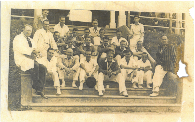 1930s Darjeeling Tea Planters Cricket Team